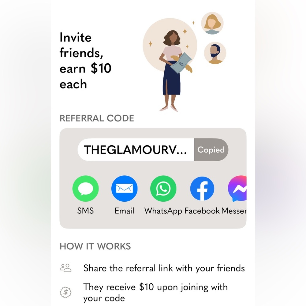 🛍️USE MY REFERRAL CODE FOR 10% OFF YOUR 1st POSHMARK PURCHASE: THEGLAMOURVAULT